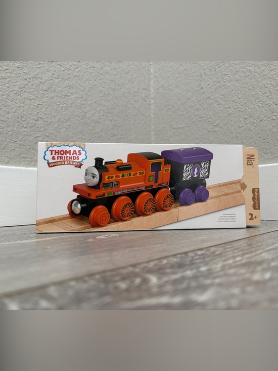 Fisher-Price Other - HTF! NIB Wooden Nia & Tender HBK23 - Thomas & Friends